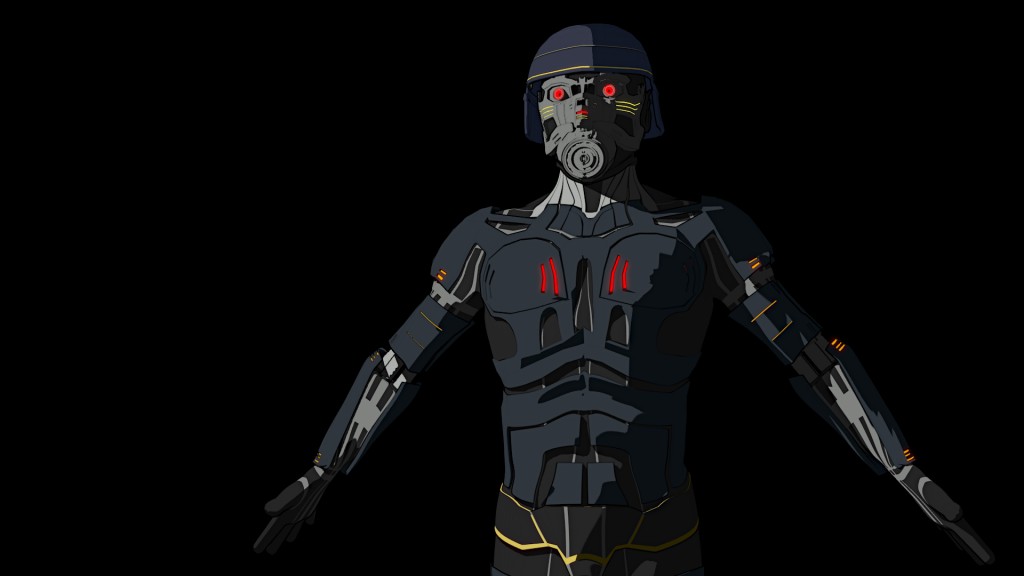 Cyborg Villain from "Deadstar" preview image 1
